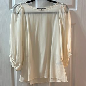 Cream Blouse